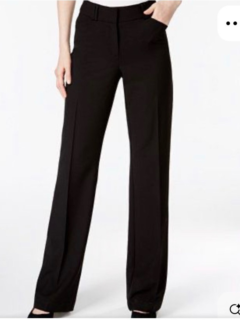 Alfani Black bootleg Dress Pants